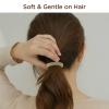 10PCS Silk Scrunchies and Hair Ties Set - No Damage Silk Hair Ties Elastics, Scrunchies for Women Girls, Soft Stretchy Ponytail Holders view 4