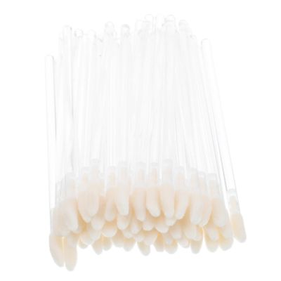 100Pcs Disposable Lip Brushes | Crystal Applicator Wands for Precise Makeup | Sanitary Design for Professionals | 3.54in