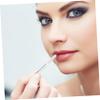 100Pcs Disposable Lip Brushes | Crystal Applicator Wands for Precise Makeup | Sanitary Design for Professionals | 3.54in view 4