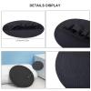 AIYUNC Exfoliating Gloves, Body Scrubber Bath Shower Silicone Exfoliates Gently for Shower, Spa, Dead Skin Cell Remover Black,5.3inch view 3