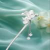 HangErFeng Women Silver Accessories Flower Shape Hairpin 871 view 3
