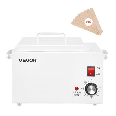 VEVOR Single Wax Warmer, 3000ML 300W Professional Wax Warmer for Hair Removal, 32 - 248 Adjustable & Non-Stick Waxing Heater Pot with 100PCS Waxing Sticks for Home Use, Beauty Salon, Spa
