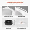 VEVOR Single Wax Warmer, 3000ML 300W Professional Wax Warmer for Hair Removal, 32 - 248  Adjustable & Non-Stick Waxing Heater Pot with 100PCS Waxing Sticks for Home Use, Beauty Salon, Spa view 4