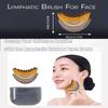 Lymphatic Drainage Brush for Face and Body - Dry Brushing Massager Tool with Contour Design, Gentle Bristles for Sensitive Skin, Chin & Jawline Sculpting, Ergonomic Lymphatic Brush for Home & Spa Use view 2