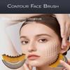 Lymphatic Drainage Brush for Face and Body - Dry Brushing Massager Tool with Contour Design, Gentle Bristles for Sensitive Skin, Chin & Jawline Sculpting, Ergonomic Lymphatic Brush for Home & Spa Use view 4