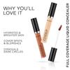 Cover Up Liquid Concealer | Oil Free and Light Weight Concealer with Matte Finish | Full Coverage Liquid Concealer for Face Makeup | Easily Blend-able | Nude-7ml view 2