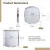 12 Pcs Customizable Pocket Mirrors for Sublimation, Travel Double-Sided Magnification Mirrors for Makeup view 4