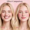 2 in1 Freckle Blush Pen, Light Brown Faux Freckle Stamp Pen Soft Pink Liquid Blush for Natural Sunkissed Makeup, Face Natural Lifelike Waterproof Long Lasting Quick Dry Fake Freck Tint Marker Pen view 4