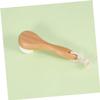 Healvian Wooden Long Handle Facial Cleansing Brush for Deep Pore Cleaning Facial Scrub Brush for Curly Hair view 3
