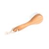 Healvian Wooden Long Handle Facial Cleansing Brush for Deep Pore Cleaning Facial Scrub Brush for Curly Hair view 4