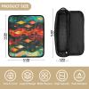 2 in 1 Hair Tools Organizer with Iron Mat Removable Hair Styling Accessories Organizer for Hot Tools Curling Iron Flat Irons Hair Volumizer Styler, Giclee Glow Flame Giclee Droplet view 4
