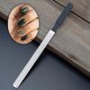 6PCS Metal Toe Nail Files for Thick Nails, Stainless Steel Double Sided Fingernail Toenail Files, Reusable Manicure Files for Women Men view 3