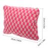 VALICLUD Portable Period Storage Pouch for Women, Compact Pink Zipper Bag view 2