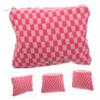 VALICLUD Portable Period Storage Pouch for Women, Compact Pink Zipper Bag view 4