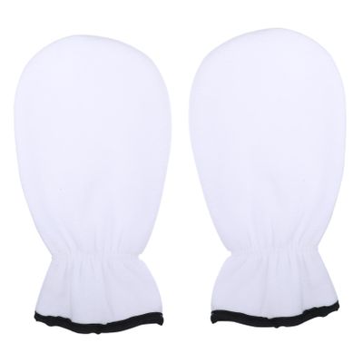 Beaupretty 1pair Moisturizing Exfoliating Gloves for Dry Hands Thickened Hand Masks for Made Dacron for Valentine Day and Special Occasions Washable and Reusable