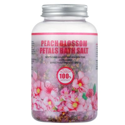 Bath Salts for Soaking Bathing,Spa Luxetique Epsom Salts Gifts Set for Women,Peach Blossom Bath Salts(17.6oz)