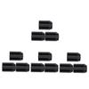 GALPADA 12pcs Eyebrow Pencil Sharpener Essential Makeup Tool for Precise Application Design for Cosmetic Pencils Convenient and Reliable for Daily Use Black view 1