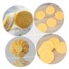 Beaupretty 50pcs Round Facial Cleansing Sponges Soft and Gentle Face Washing Sponges for Makeup Removal Design for Daily Skincare Routine and Easy Use view 2
