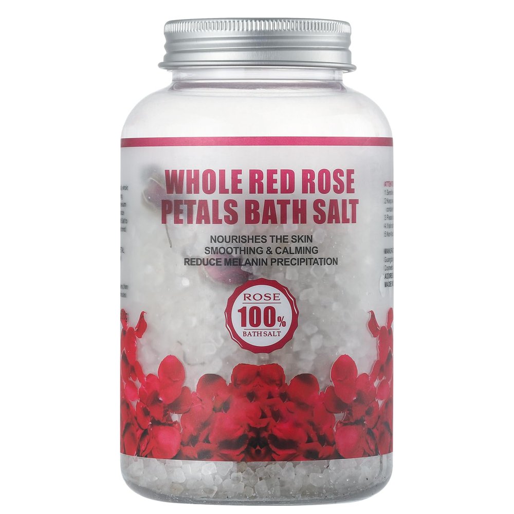 Bath Salts for Soaking Bathing,Spa Luxetique Epsom Salts Gifts Set for Women,Rose Bath Salts(17.6oz)