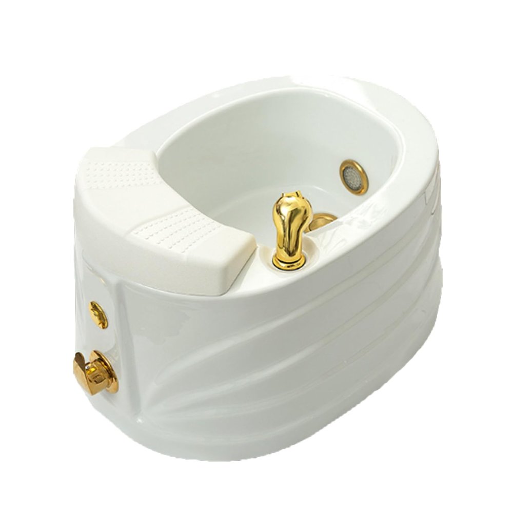 Foot Bath Acrylic Footbath Spa Portable Bathtub, Baths & Spas with Heat and Age, Adjustable Hot Cold Water AGER Soaking Tub, for Home Treatment Bas