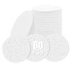 60-Count Compressed Facial Sponges Natural Cellulose - Reusable Professional Face Sponge for Cleansing, Exfoliating & Makeup Removal, Gentle Spa Skincare Tools for Travel Home Bath (White) view 1