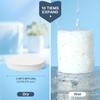 60-Count Compressed Facial Sponges Natural Cellulose - Reusable Professional Face Sponge for Cleansing, Exfoliating & Makeup Removal, Gentle Spa Skincare Tools for Travel Home Bath (White) view 4