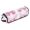 2 in 1 Hair Tools Organizer and Heat Resistant Mat Large Capacity Hair Tool Organizer for Curling Iron Straightener Flat Hair Dryer, Symmetrical Pink Butterfly Women Essentials Storage view 1