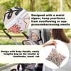 2Pcs Floral Print Wet Bags, Wet Dry Bag Reusable for Swimsuit, Travel, Diapers, Pool, Beach, Dirty Yoga Gym Clothes, Toiletries, Makeup Bag, Zipper Pouch Waterproof Birthday Christmas Gifts view 3