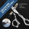 JASON Hair Cutting Scissors Shears- 6" 2 in 1 With Detachable Comb Silver view 3