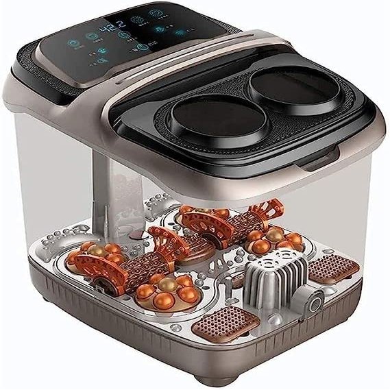 AGER Heat Bubbles Digital Temperature Control Relax Tired Feet Relieve Muscle Pain Home Use, One Key, and Convenient