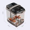 AGER Heat Bubbles Digital Temperature Control Relax Tired Feet Relieve Muscle Pain Home Use, One Key, and Convenient view 2