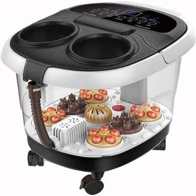 Foot Spa/Bath AGER with Heat, 6 Aging Rollers Pedicure for Tired Feet Stress Relief Help Sleep Home Use