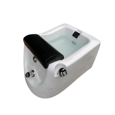 Acrylic Footbath Portable Foot Spa Bathtub Baths & Spas Adjustable Temperature with Heat and Age Pedicure Bowl Colorful Lamp for Home Treatment