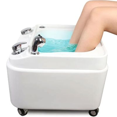 Acrylic Electric ligent Foot Washing Bath Bucket Age Shop Dedicated Commercial Home Health Tray