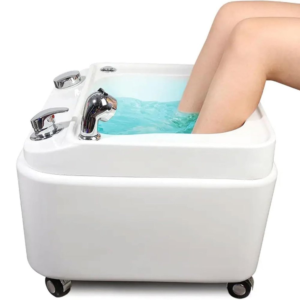 Acrylic Electric ligent Foot Washing Bath Bucket Age Shop Dedicated Commercial Home Health Tray