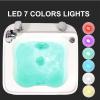 Acrylic Electric ligent Foot Washing Bath Bucket Age Shop Dedicated Commercial Home Health Tray view 3
