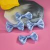 Cats Hair Clip Bows,5-pack, Bowknot Hair Clip for Short Hair Dogs Puppy Kitten,Golden Retriever,French Bulldog,Labrador.German shepherds Yorkshire Grooming Products,Daily or Festival (light blue) view 2