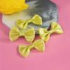 Cats Hair Clip Bows,5-pack, Bowknot Hair Clip for Short Hair Dogs Puppy Kitten,Golden Retriever,French Bulldog,Labrador.German shepherds Yorkshire Grooming Products,Daily or Festival (light yellow) view 2