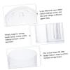 ABOOFAN Cotton Swab Box Makeup Organizer Desktop Storage Container for Cotton Pads and Swabs and Stylish Girl Supply for Vanity Bathroom Use view 3
