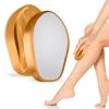Crystal Hair Eraser, Painless Hair Removal Tool, Reusable Hair Remover for All Body Parts (Gold) view 1