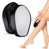 Crystal Hair Eraser, Painless Hair Removal Tool, Reusable Hair Remover for All Body Parts (Black) view 1