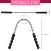 2 Pieces Facial Hair Remover Spring Eyebrow Face Epilator Threading Tool Remove Hair from Upper Lip, Chin, Cheeks and Neck for Women Girls or Men (Black) view 2