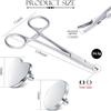 DJCIW 5mm Jaw Piercing Ball Removal Tool,Stainless Steel Piercing Pliers To Change Jewelry, Dermal Anchor Forceps for Dermal Tops,Nose Septum Lip Ring Earrings, Easy to Unscrew or Screw Piercing Balls view 3