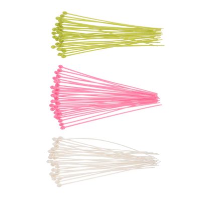 Beaupretty Plastic Perming Needles 3-Piece Set Long Hair Curler Clips for Hairdressing Non-Slip Styling Tools for Women and Girls Random Color