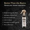 DandyMen Shower Oil | Lightweight Hydration and Gentle Cleansing with Sunflower & Avocado Oils | 8.45 oz (Obsidian Cardamom) view 2
