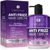 BELLISSO Anti Frizz Hair Serum for Frizzy and Damaged Hair - Humidity Treatment Control - Styling and Smoothing Products for Women and Men - 8.45 Fl Oz view 1