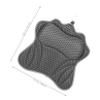 FRCOLOR Bath Pillow: Soft 4d Breathable Air Mesh Bathtub Pillow with 6 Suction Cups for Tub Neck and Back Supports Bathroom Accessories view 2
