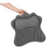 FRCOLOR Bath Pillow: Soft 4d Breathable Air Mesh Bathtub Pillow with 6 Suction Cups for Tub Neck and Back Supports Bathroom Accessories view 4