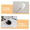 PLAFOPE 6Pcs Brush Replacement Heads Plastic Brush Refills for Bathroom Bowl Each Compact Easy to Store Cleaning view 4