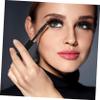 BAZEITFLOW 3pcs Diy Mascara Tube Set Empty Eyelash Tubes Brush Leakproof Compact for Travel view 3